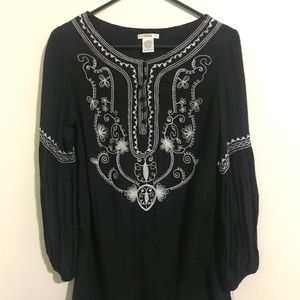 Black and White Dress